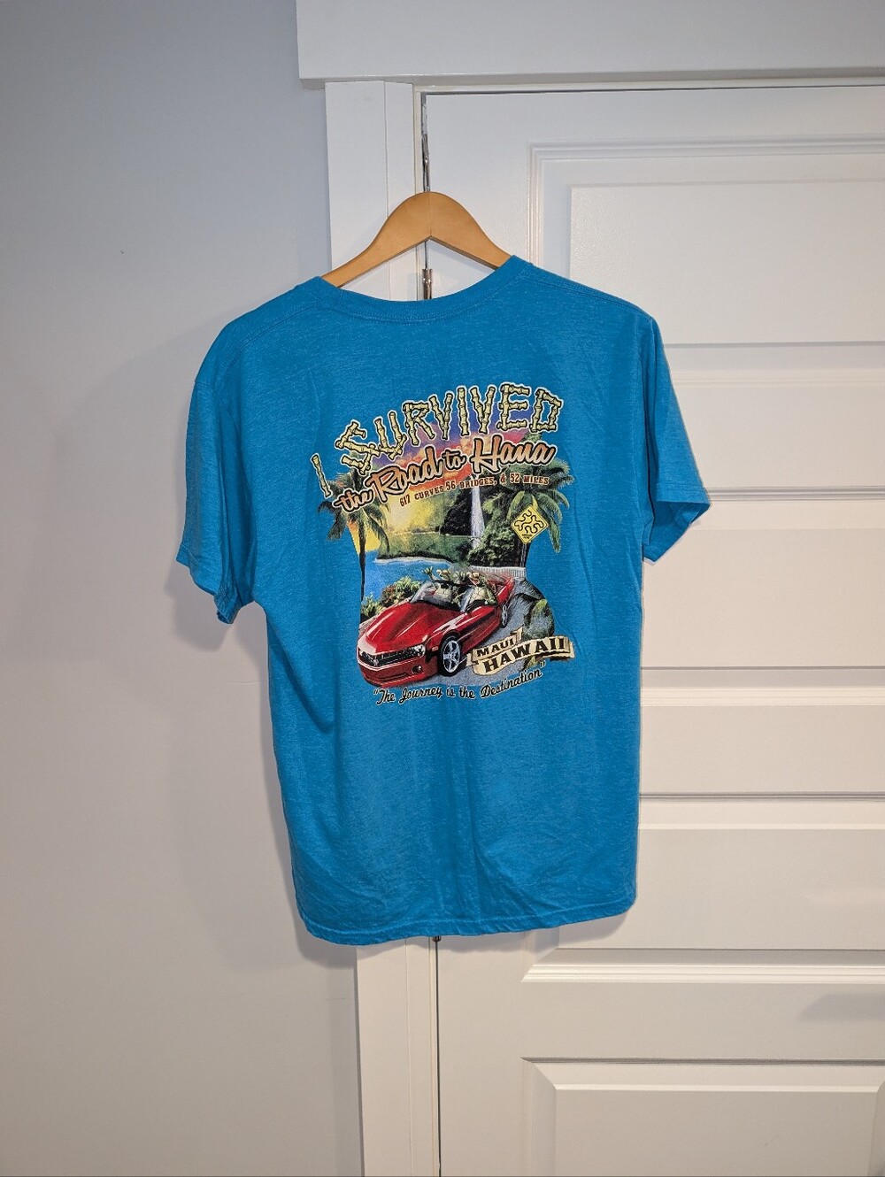 I Survived The Road to Hana Maui Hawaii Graphic Tee